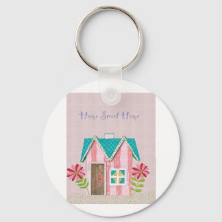 De Signature Whimsy (Roze & Turkoois) Sleutelhanger