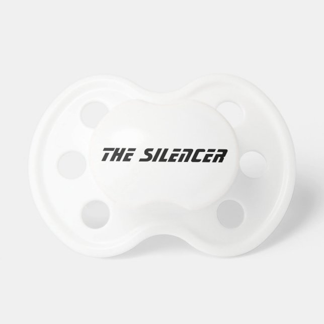 De Silencer Pacifier Speen (Voorkant)