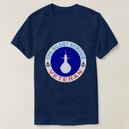 De Silent Service Veteraan elegant, uniek T-shirt