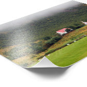 De Silfrastadakirkja-kerk in IJsland Foto Afdruk (Hoek)