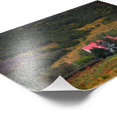 De Silfrastadakirkja-kerk in IJsland Foto Afdruk (Hoek)