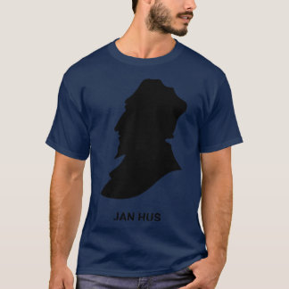 De Silhouette Christelijke hervormer en prediker J T-shirt