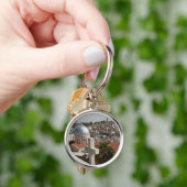 De Silhouette van Oud Jeruzalem Sleutelhanger (Hand)