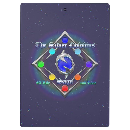 De Silver Dolphins Saga Klembord (Achterkant)