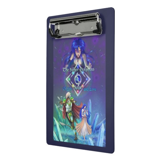 De Silver Dolphins Saga Mini Klembord (Angled2)