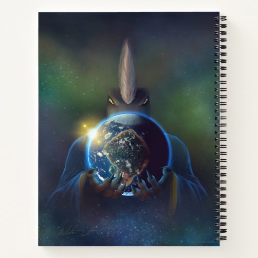 De Silver Dolphins Saga Notitieboek (Achterkant)