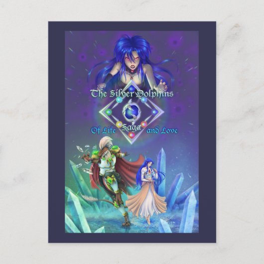 De Silver Dolphins Saga: Van leven en liefde Briefkaart (Voorkant)