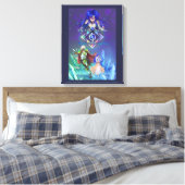 De Silver Dolphins Saga: Van leven en liefde Canvas Afdruk (Insitu (Slaapkamer))