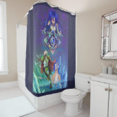 De Silver Dolphins Saga: Van leven en liefde Douchegordijn (In situ)