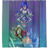 De Silver Dolphins Saga: Van leven en liefde Douchegordijn (Voorkant)