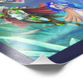 De Silver Dolphins Saga: Van leven en liefde Foto Afdruk (Hoek)