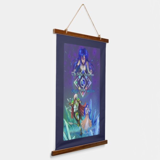 De Silver Dolphins Saga: Van leven en liefde Hangend Wandkleed (Gebogen)