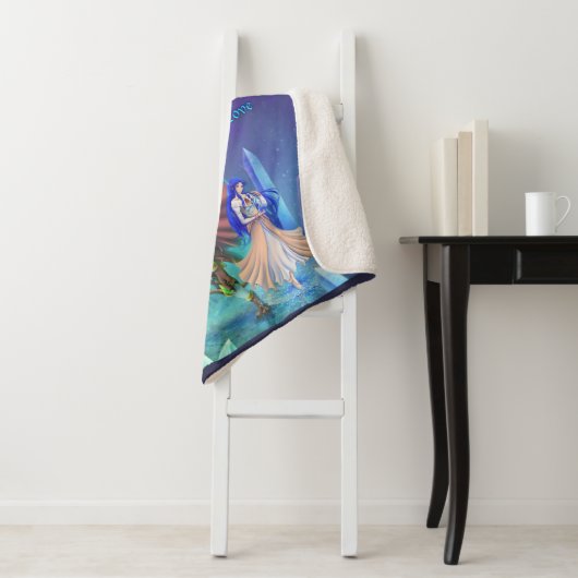 De Silver Dolphins Saga: Van leven en liefde Sherpa Deken (In situ)