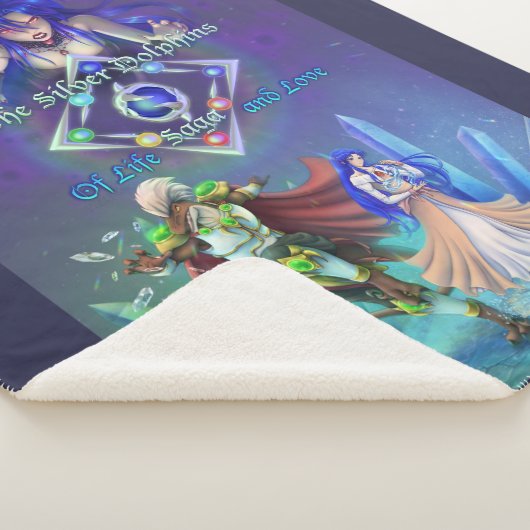 De Silver Dolphins Saga: Van leven en liefde Sherpa Deken (3/4)