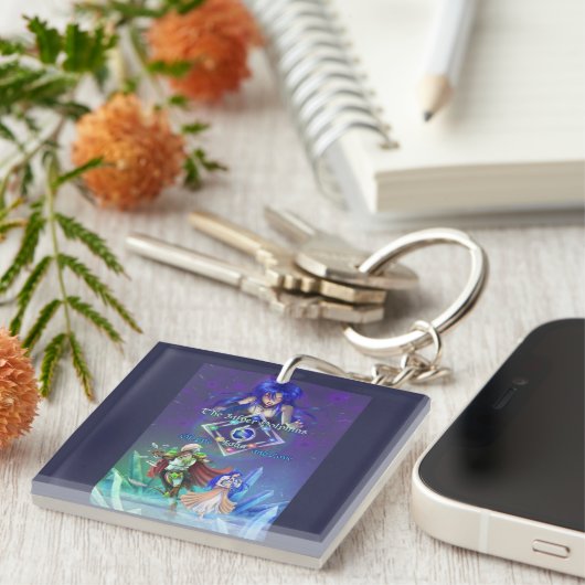 De Silver Dolphins Saga: Van leven en liefde Sleutelhanger (Voorkant Rechts)