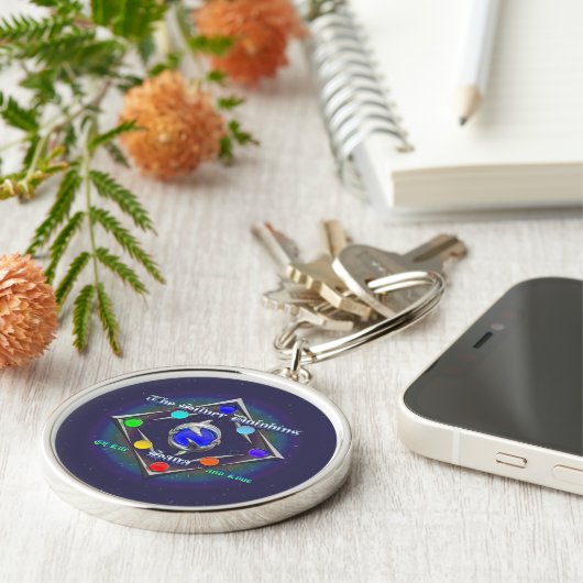 De Silver Dolphins Saga: Van leven en liefde Sleutelhanger (Zijkant)