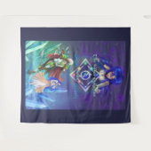 De Silver Dolphins Saga: Van leven en liefde Wandkleed (Voorkant (horizontaal))