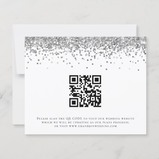 De Silver Glitter van het Manuscript van de begrot (Achterkant)