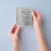De Silver Holiday van de Boom van de begroting nod Flyer (Hand)