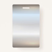 De Silver Holographic van de Foto van de werknemer Badge (Achterkant)