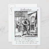 De Silversmith, 1718 Briefkaart (Voorkant / Achterkant)