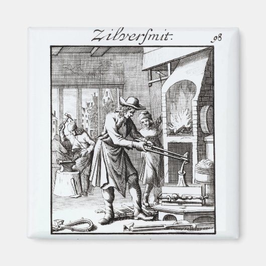 De Silversmith, 1718 Magneet (Voorkant)