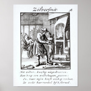 De Silversmith, 1718 Poster