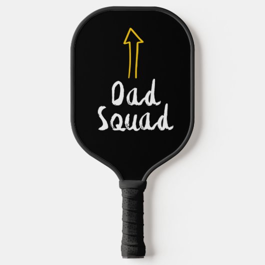 De simpele Pap Squad Pickleball Paddle (Voorkant)