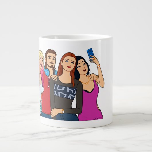 De sims 4 grote koffiekop (Voorkant)
