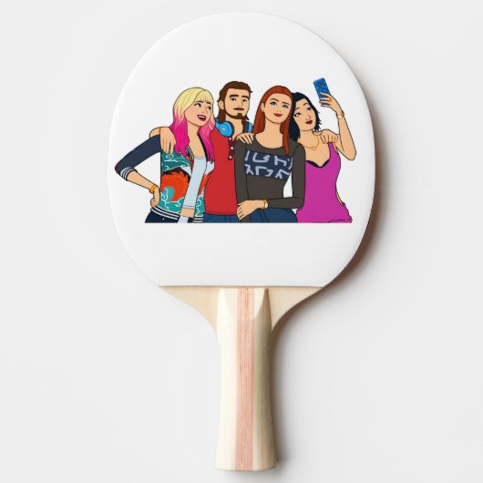 De sims 4 tafeltennisbatje (Voorkant)