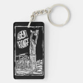 De Sinaasappel "Overheadkosten"Sleutelhanger van d Sleutelhanger (achterkant)