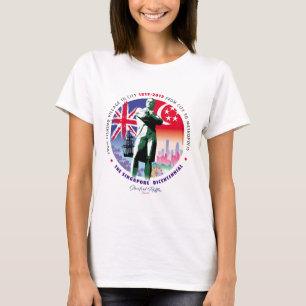 De Singapore bicentennial v2 - Light Fabric T-shirt