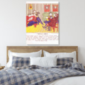 De Singing Lesson Canvas Afdruk (Insitu (Slaapkamer))