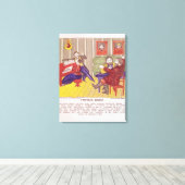 De Singing Lesson Canvas Afdruk (Insitu (Houten vloer))