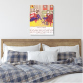 De Singing Lesson Canvas Afdruk (Insitu (Slaapkamer))