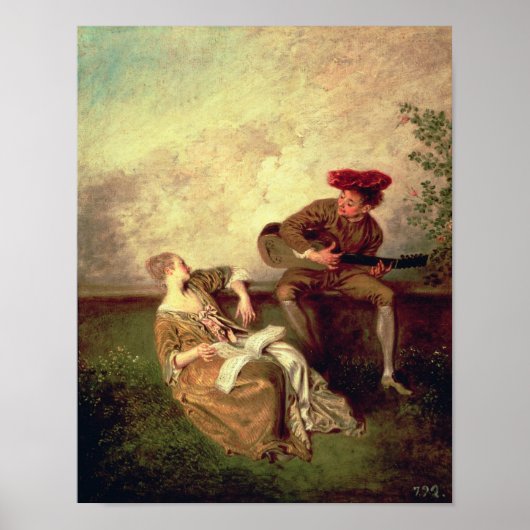 De Singing Lesson Poster (Voorkant)