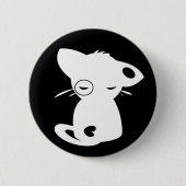 De sinistermittens ronde button 5,7 cm (Voorkant)