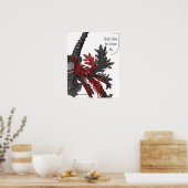 De sinisterzijde van Heraldry Poster (Keuken)