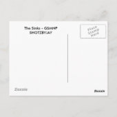 De sinks briefkaart (Achterkant)