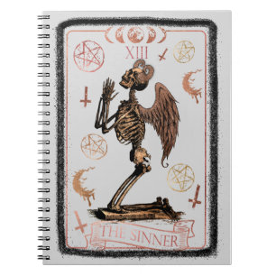 De Sinner Tarot Kaart Notitieboek