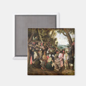 De Sint John de Baptist Magneet (Voorkant / Achterkant)