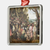 De Sint John de Baptist Metalen Ornament (Links)