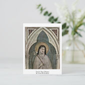 de sint - klare klas van Assisi door Giotto di bon Briefkaart (Staand voorkant)