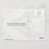 de sint - klare klas van Assisi door Giotto di bon Briefkaart (Achterkant)