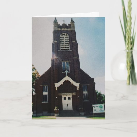 "De Sint-Michielskerk" Pasen Kaart (Voorkant)
