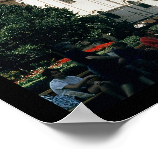 De Sint-Nicolaas-kerk bouwde 1703-61 Poster (Hoek)