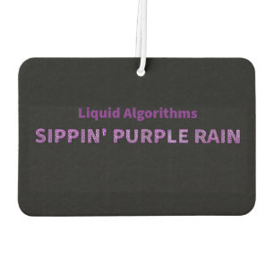 De Sippin 'Paarse regen Collectie Air Freshner Luchtverfrisser