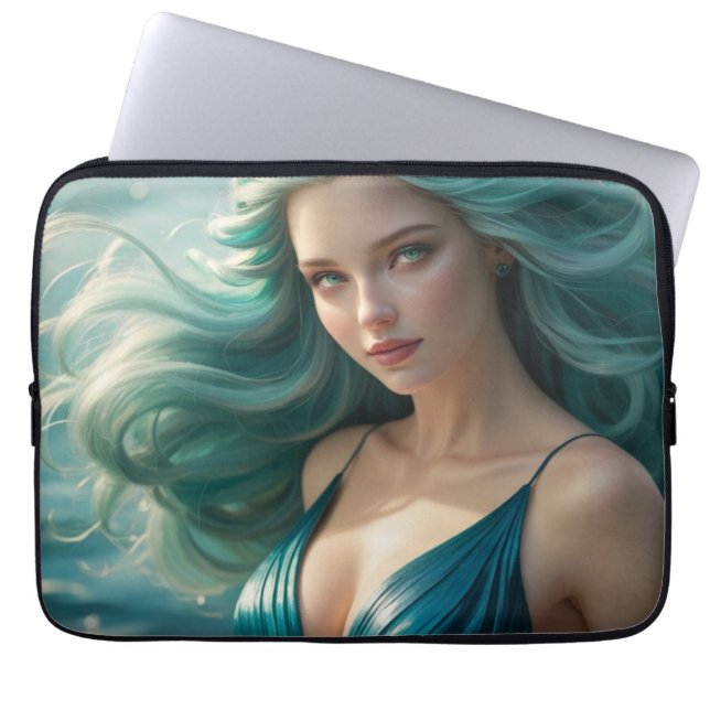 De Siren Laptop Sleeve (Voorkant)