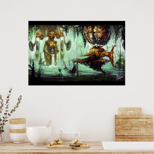 De Siren-oproep Poster (Keuken)