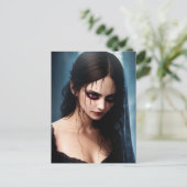 De Siren van Schaduwen Briefkaart (Staand voorkant)